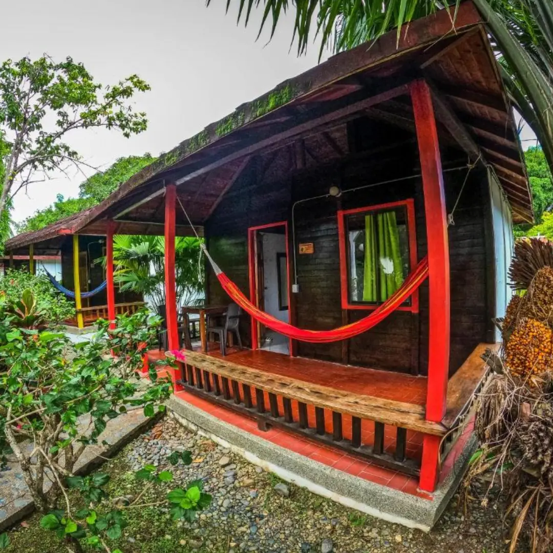 Beach hotel in Capurganá with land and sea transport