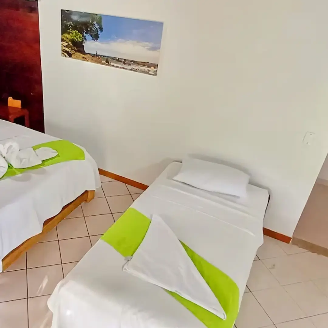 Beach hotel in Capurganá with land and sea transport