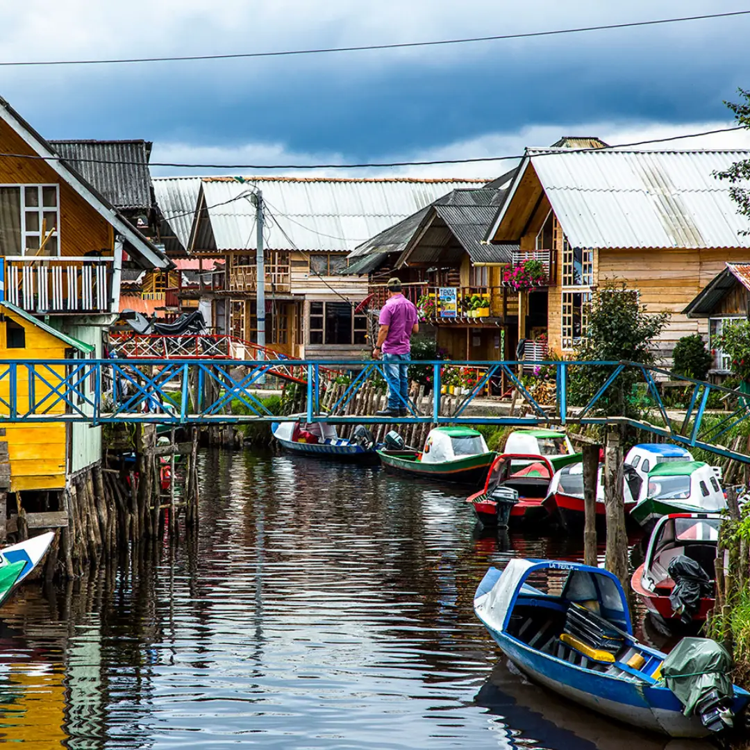 La serenidad de la Laguna de la Cocha