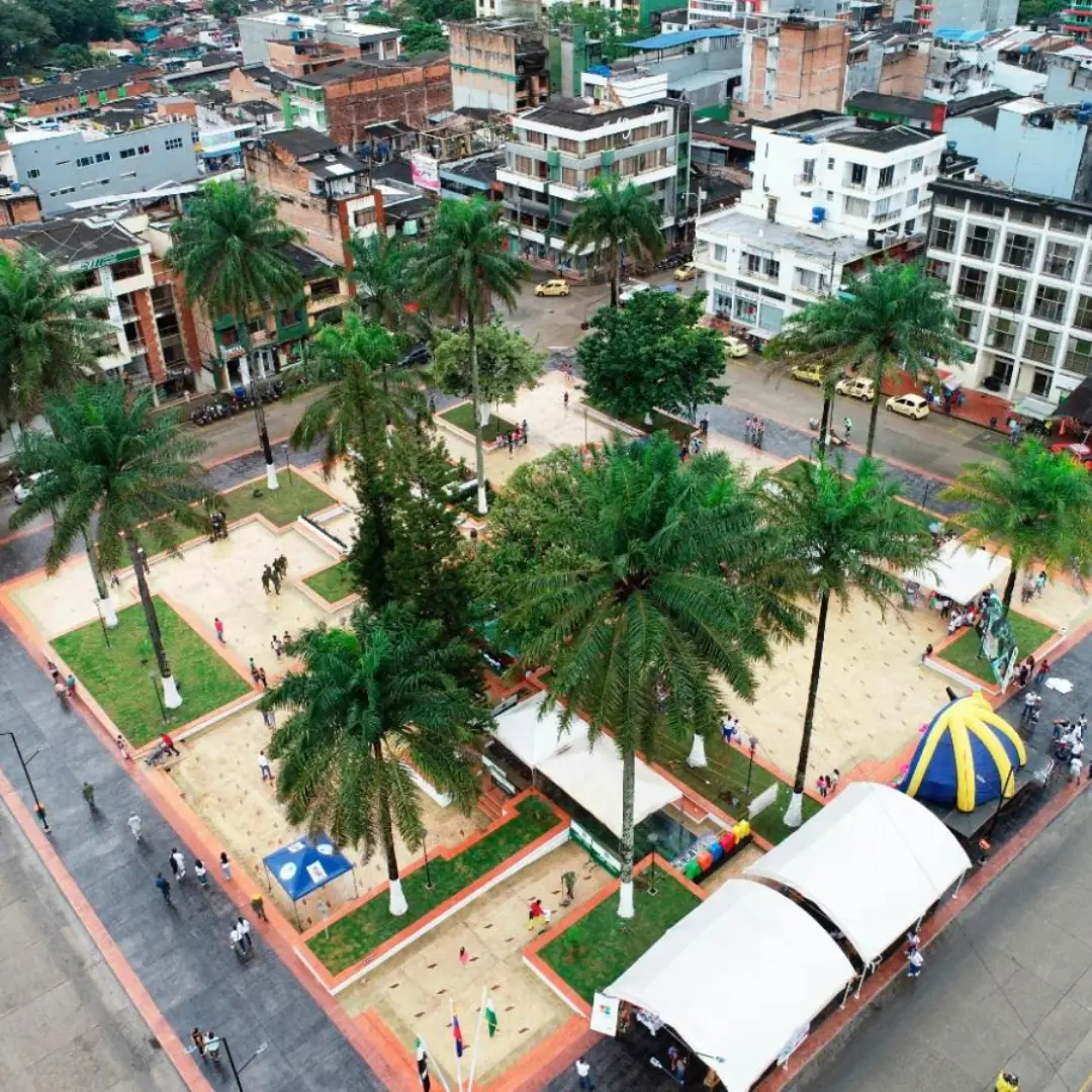 Putumayo Amazon rainforest with waterfalls and pink dolphins